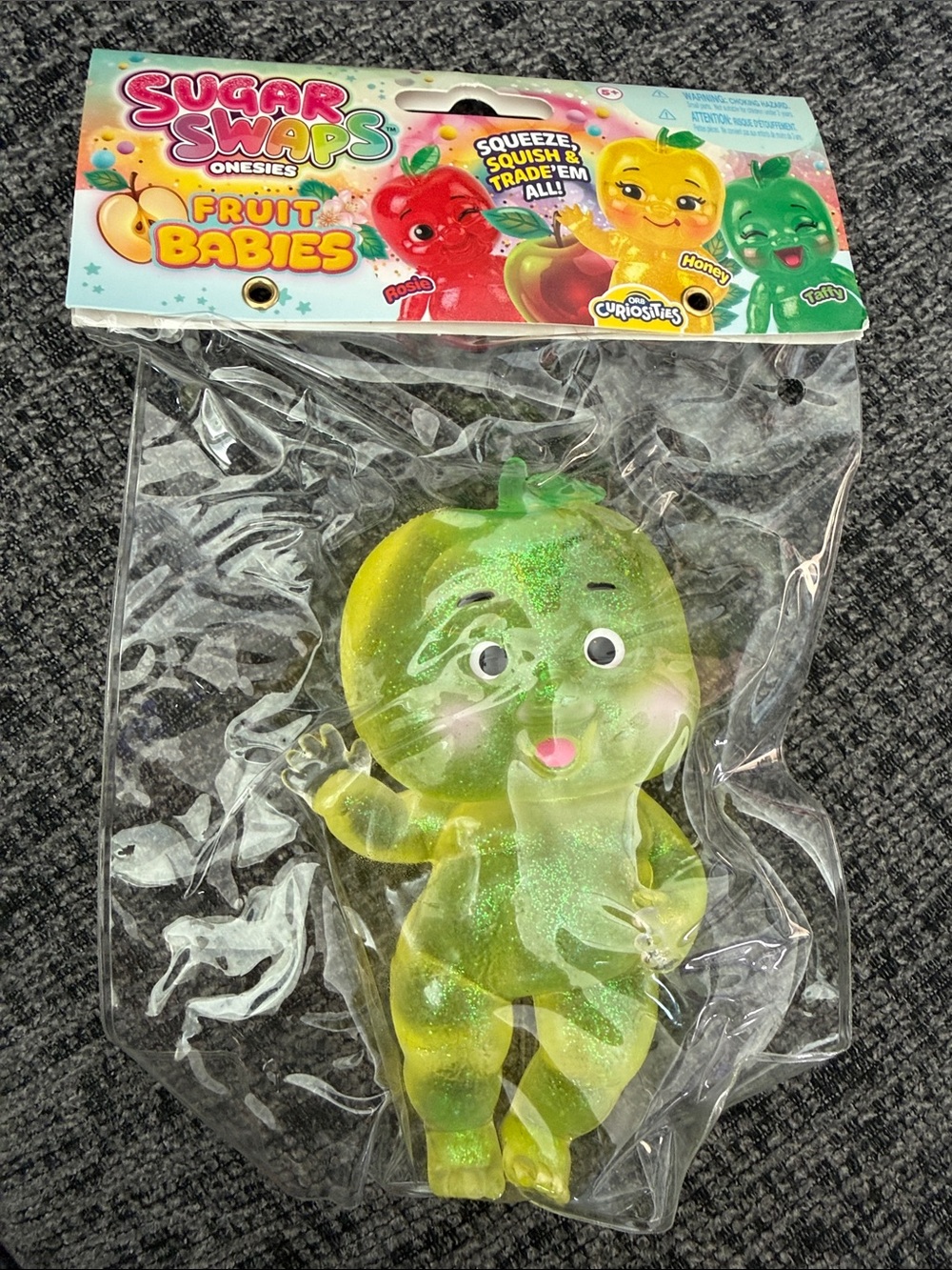 BNIB ORB Curiosities Sugar Swaps Onesies, Fruit Babies, Apple Honey